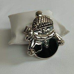 Bost Snowman Pin/ Pendant